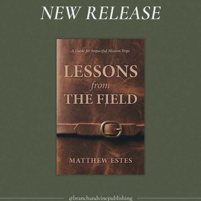 When it comes to mission trips, is it enough to just go?

Millions of people go on short-term mission trips every year. Yet many missionaries secretly abhor having to host them, and others openly criticize the practice altogether.

So, what's going wrong, and is there even a place for these trips in the modern church?

Drawing from over two decades of ministry experience, Lessons from the Field takes an honest, practical, and even humorous look at the problems plaguing short-term missions. But it doesn't stop at diagnosis. This book makes the case that mission trips, when done well, are one of the most powerful discipleship tools the church has-providing an actionable roadmap to prove it.

From preparing hearts and minds before departure to structuring trips that become pivotal moments in someone's walk with Christ, Lessons from the Field is a guide for anyone who wants their next mission trip to produce kingdom impact that lasts long after the team goes home. With sections directed toward trip members, team leaders, and hosting missionaries, this book equips everyone involved to turn short-term trips into long-term fruit.

"Lessons from the Field" by Matthew Estes is now available on Amazon!